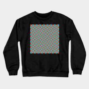 abstract geometrical op art design Crewneck Sweatshirt